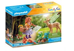 PLAYMOBIL FAMILY FUN - ENSEMBLE CADEAU HERBORISTE #71188